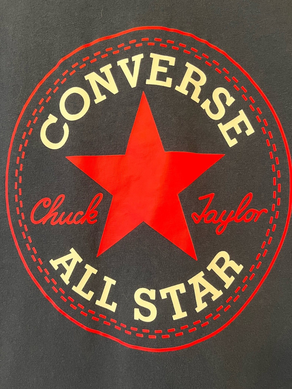 Converse Chuck Taylor All Star Graphic Tee - Blue & Red